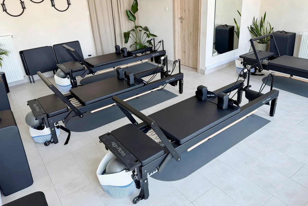 Modern reformer Pilates stúdió négy reformer géppel Zuglóban, Budapest XIV. kerületében